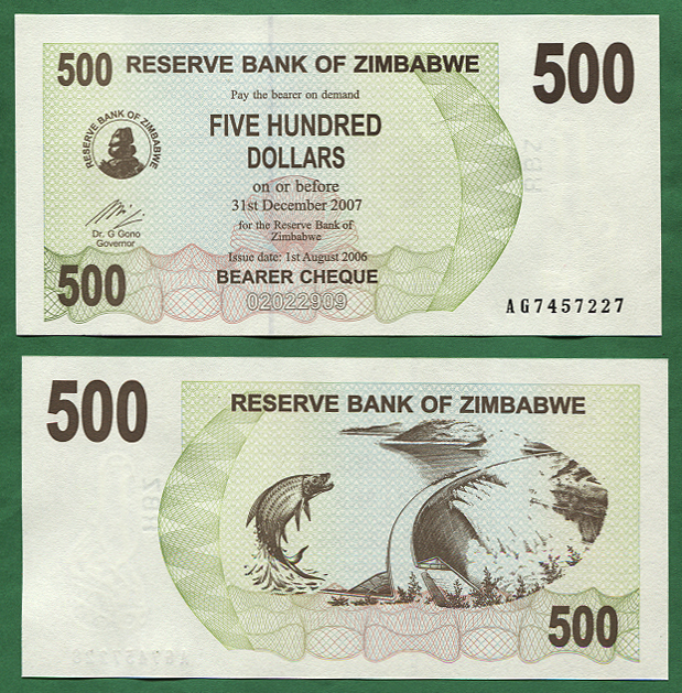500 dólares